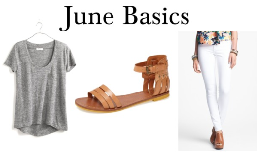 june basics five piece french wardrobe